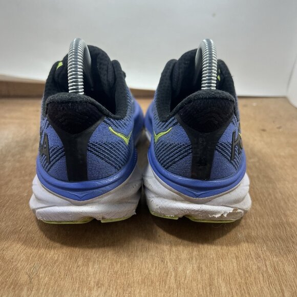 Hoka One One Clifton 9 Women's Size 6.5 B(Medium) Running Shoes Blue - Picture 4 of 9